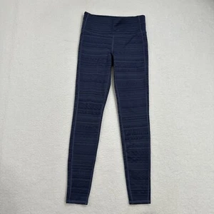 Athleta Women's Athleisure Leggings 7/8 Yoga Workout Size S Blue Stretch - Picture 1 of 6