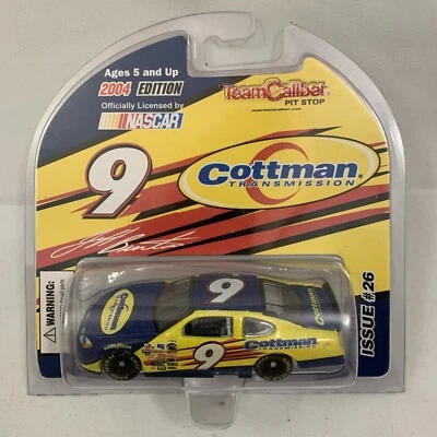2004 Team Caliber 1/64 NASCAR Diecast, Jeff Burton #9 Cottman Transmission - Image 1 of 3
