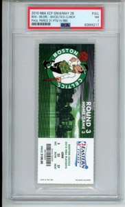 5/28 2010 Boston Celtics EC Finals Clinch Magic NBA Ticket PSA POP 3! Pierce - Picture 1 of 4