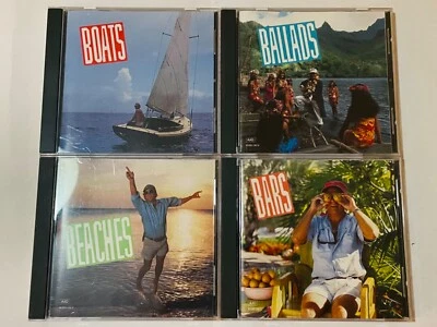 JIMMY BUFFETT 4 CD Set Ballads Bars Boats Beaches 72 Tracks With Inserts OOP - Image 1 of 2