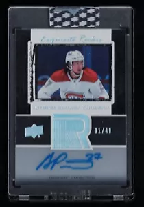 2020-21 Upper Deck Clear Cut Exquisite Collection Auto Alexander Romanov 01/49 - Picture 1 of 1