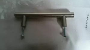 Liberty 3-3/4" (96mm) Center-to-Center Brushed Steel Bar Drawer Pull Lot of 11 - Picture 1 of 6