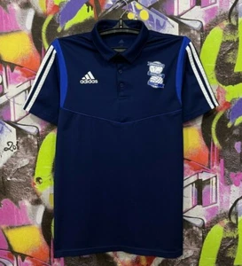 Birmingham City FC Football Shirt Soccer Jersey Polo Top Adidas 2018 Mens size M - Picture 1 of 12
