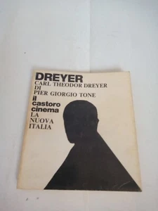 CARL THEODOR DREYER PIER GIORGIO TONE 1978 IL CASTORO CINEMA LA NUOVA ITALIA - Picture 1 of 1