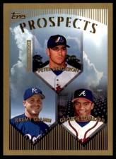 1999 Topps Peter Bergeron/Jeremy Giambi/George Lombard Rookie Baseball Card C