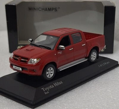Toyota Hilux Pick-Up 4x4 2007 Red 1:43 Minichamps 400166660 EXTREMELY RARE!! - Image 1 of 4