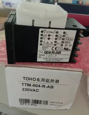 NEW TOHO TTM-004-R-AB Temperature Controller - Image 1 of 4