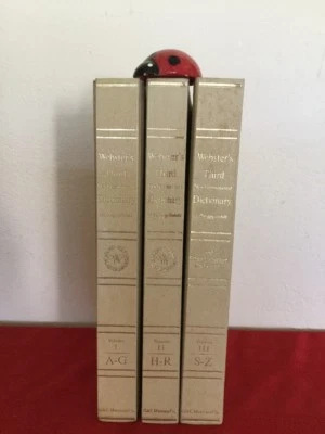 Webster's Third New International and Seven Language Dictionary Unabridged 1971 - Image 1 of 4