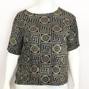 plus size shimmer top