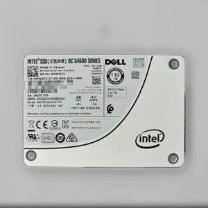 1.92T Intel S4520 SSD 2,5"SATA III SSDSC2KG019T7R DELL EMC D P/N:OMWKF2 6 Gbps - Picture 1 of 3