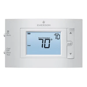 Emerson 1F83H-21NP Heat Pump (2H/1C) Non-Programmable Thermostat Fast Ship - Picture 1 of 1