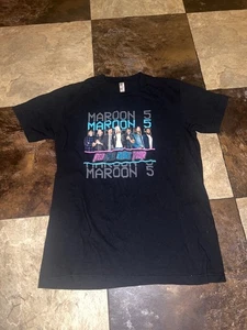 Maroon 5 Red Pill Blues Tour T Shirt: (L) Los Angeles Apparel Pop Rock Indie - Picture 1 of 7