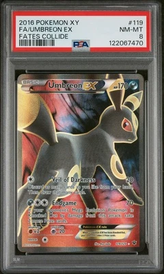 Umbreon EX (Full Art) 119/124 Fates Collide Holo - Image 1 of 2
