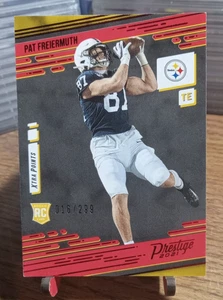 2021 Prestige- Pat Freiermuth #232 Xtra Points Red /299 RC - Picture 1 of 2