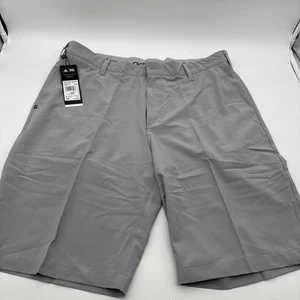 NEU HERREN GRÖSSE 35 ADIDAS ADI GOLFSHORTS. 3 STREIFEN GRAU UVP 65 $ - Bild 1 von 8