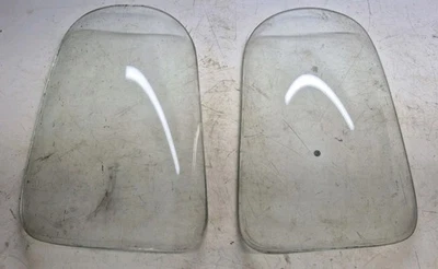 1947-1952 CHEVROLET TRUCK GMC CAB CORNER GLASS PAIR DELUXE CAB - Image 1 of 4