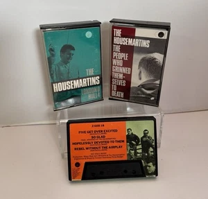 The Housemartins Cassette Tapes Inc FIVE GET OVER EXCITED Bundle Job Lot X 3 - Picture 1 of 2