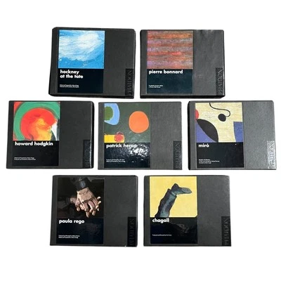 7x Phaidon Art Collections VHS Hockney Rego Heron Hodgkin Bonnard Miro Chagall - Image 1 of 4