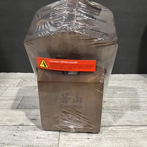 BRAND NEW Cangshan 7 Slot Wooden Knife Block Storage - Picture 1 of 6