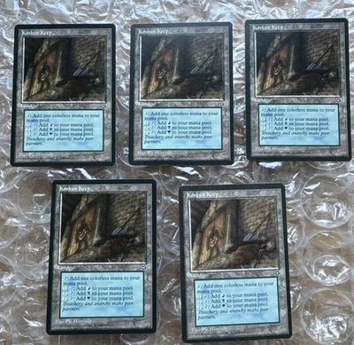 Set Of 5 (x5 5x) Koskun Keep | Homelands | MTG Magic| NM+ Unplayed Multilands - Image 1 of 2