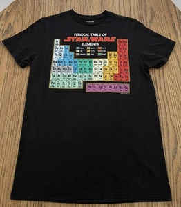 Star Wars "Periodensystem der Elemente" Unisex schwarz, T-Shirt, Small - Bild 1 von 5