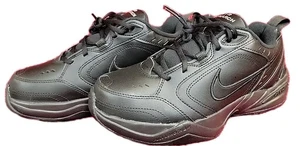 Nike AIR MONARCH IV Men's 8 wide Black 001 Walking Shoes sneaker black 416355001 - Picture 1 of 19