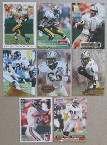 Michael Haynes 8 Karten Lot New Orleans Saints Atlanta Falcons NFL - Bild 1 von 2