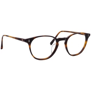 Oliver Peoples Warnick DM Dark Mahogany Panto Eyeglasses 49[]21 145 - No Case - Picture 1 of 6