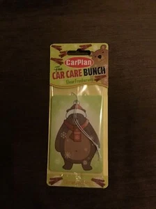 CAR PLAN BROWN  BEAR XMAS SPICE  CAR AIR FRESHENER BIRTHDAY CHRISTMAS SMELL - Picture 1 of 1