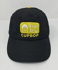 Cupbop Czarny kapelusz StrapBack Czapka z daszkiem Grill Koreański grill w filiżance • P**p Gold