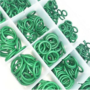 O-Ring Kit A/C Assortment Oil Proof Plumbing Auto Car A/C Repair Kit Green 530pc - Picture 1 of 6