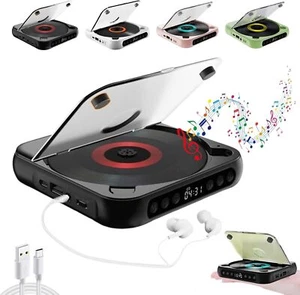 Yuguz Portable CD Player,New Bluetooth-Compatible CD-Player with Headphones - Bild 1 von 12
