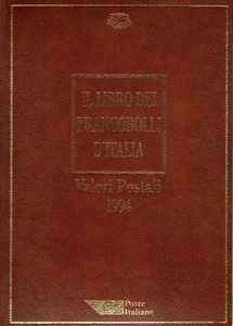 Il libro dei Francobolli 1994 Poste Italiane - Annata completa Italia Repubblica - Imagen 1 de 1