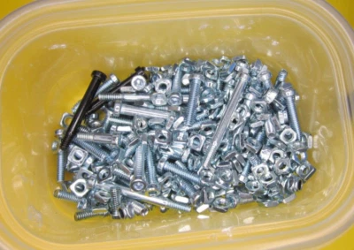 Meccano Tech Meccanoid G15 Personal Robot Replacement Part ASSORED SCREWS & NUTS - Image 1 of 4