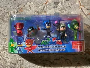 Figurine da collezione PJ Masks Super Moon Adventure - 5 pezzi - Foto 1 di 3
