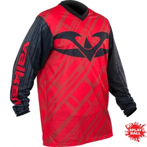 Valken Fate II Paintball Trikot - schwarz/rot - Small - NEU - Bild 1 von 1