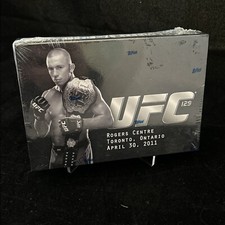 Georges St Pierre Topps 2011 UFC Auto Fan Expo Belt Relic Red Ink Autograph /199