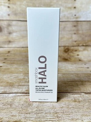 Smashbox HALO Healthy Glow All-In-One Tinted Moisturizer 1.4 Fl Oz Dark NIB - Image 1 of 4