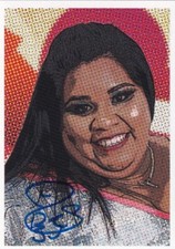 Big Mami Signed 2019 Panini Lucha Libre AAA Album Stickers Card #164 Mama Auto'd