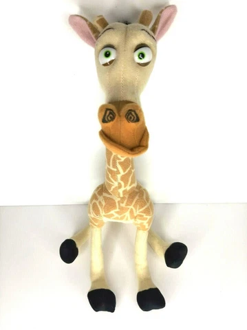 Madagascar Africa Giraffe Plush Stuffed Animal "Melman" DreamWorks 15" Tall 2014 Cover