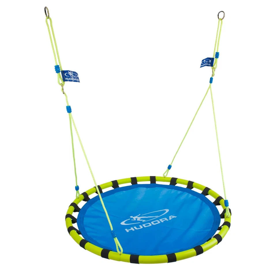 Hudora Nestschaukel Alu 120 kg Blau Kinder Erwachsene Outdoor Indoor Schaukel