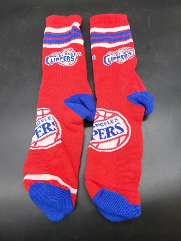 NBA Los Angeles Clippers Crew Socks Men Size Large 10-13 New Cover
