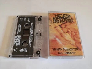 Dead Infection  Human Slaughter... Till Remains MC Cassette Carcass Repulsion - Picture 1 of 9