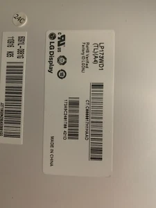 LP173WD1(TL)(A4) Laptop Display LED 17.3 1920x1080 - Picture 1 of 1