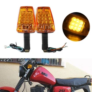 DOT Approve LED Turn Signal Light Indicator Amber Lamp For MZ ETZ 251 Motorcycle - Picture 1 of 9