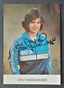 1473 Zita Funkenhauser Fechten Autogrammkarte original signiert - Picture 1 of 2