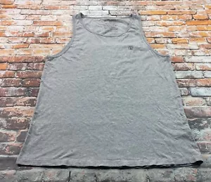 Volcom Tank Top Adult M Gray Sleeveless Shirt Surfer Beach Casual Outdoor Mens - Picture 1 of 11