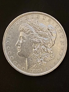 1889 Morgan silver dollar - Picture 1 of 2