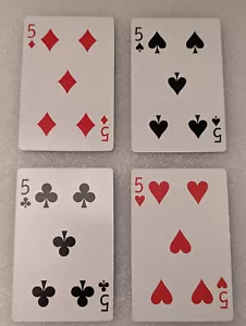 Seinfeld 2004 FIVES SET ONLY Replacement Playing Cards - NOT FULL SET OF CARDS - Picture 1 of 2