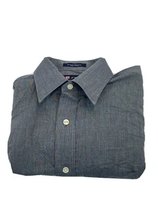 Chaps Ralph Lauren Mens Long Sleeve Button Up Shirt Gray Size 15.5 34-35 - Picture 1 of 10